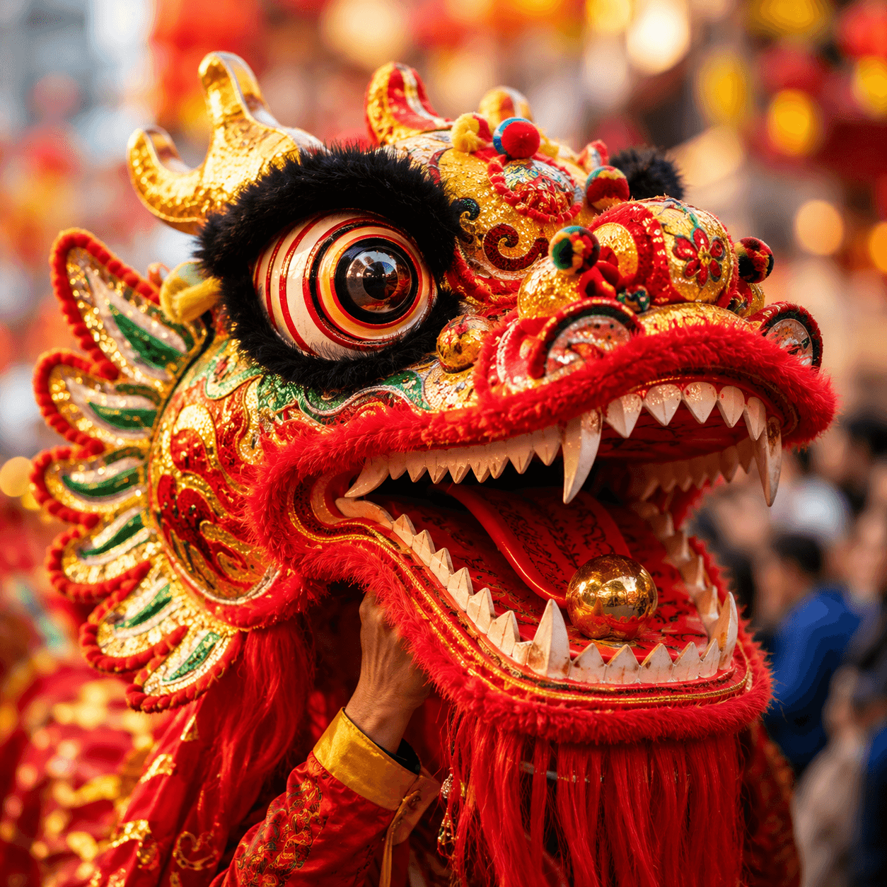 Festive cultural performance